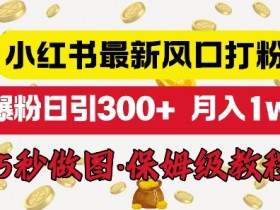 如何用小红书引流到微信，低门槛高收益的操作思路