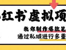 揭秘小红书文旅项目，从推广到变现的高端玩法拆解