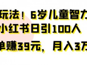 短剧推广蓝海玩法，小红书2025年最火项目的操作拆解