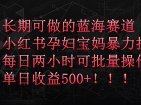 短剧搬运项目靠谱吗，小红书蓝海风口的操作教程