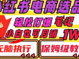 小红书笔记带货规则与玩法，通过规则提升销售转化率的技巧