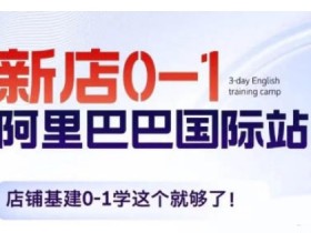 阿里巴巴国际站运营从零到一，陪跑新手的全套教程