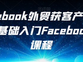 Facebook私域流量运营指南，提升客户粘性与转化率的秘诀