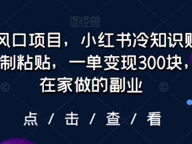 小红书笔记引流推广全攻略，打造流量爆款的操作方法