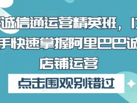 阿里巴巴国际站运营是否有前途，行业分析与未来机会